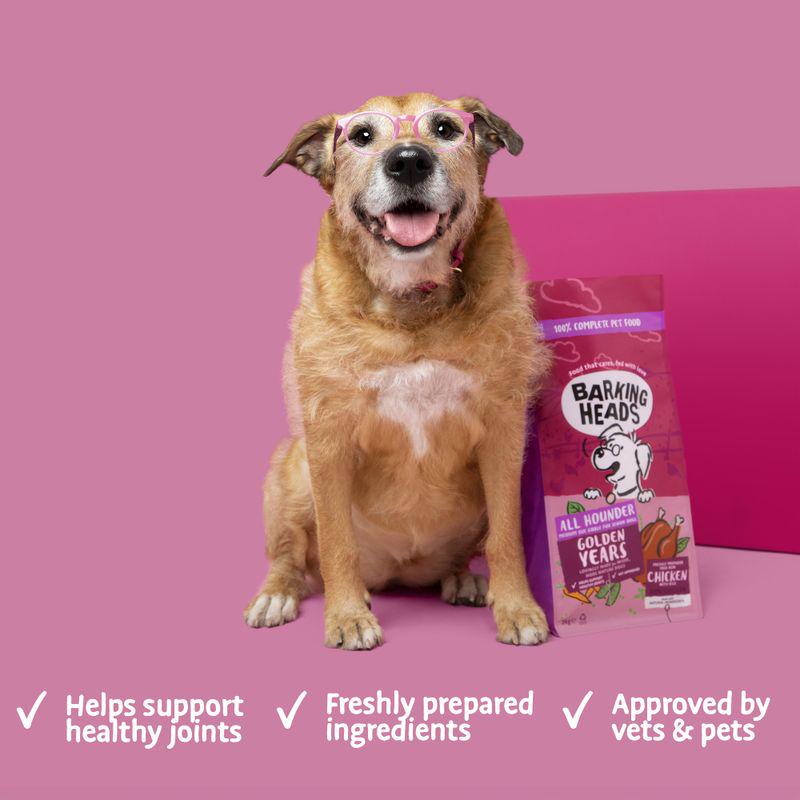 Barking Heads All Hounder Golden Years Chicken