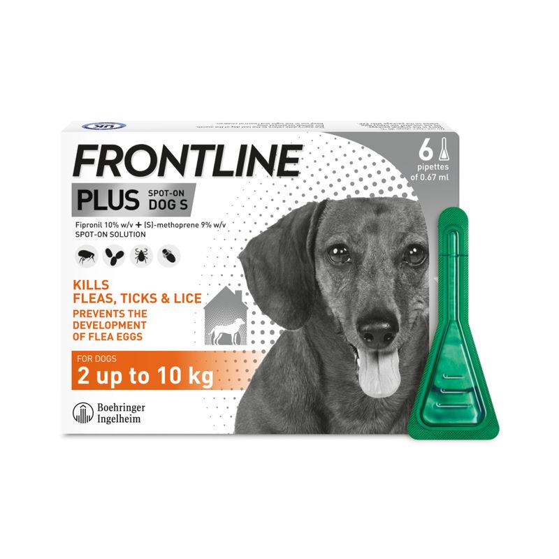 FRONTLINE® Plus Spot On for Dogs - S (2-10kg)
