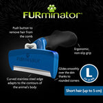Load image into Gallery viewer, FURminator deShedding Tool Short Hair L