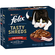 Felix Tasty Shreds 12 x 80g