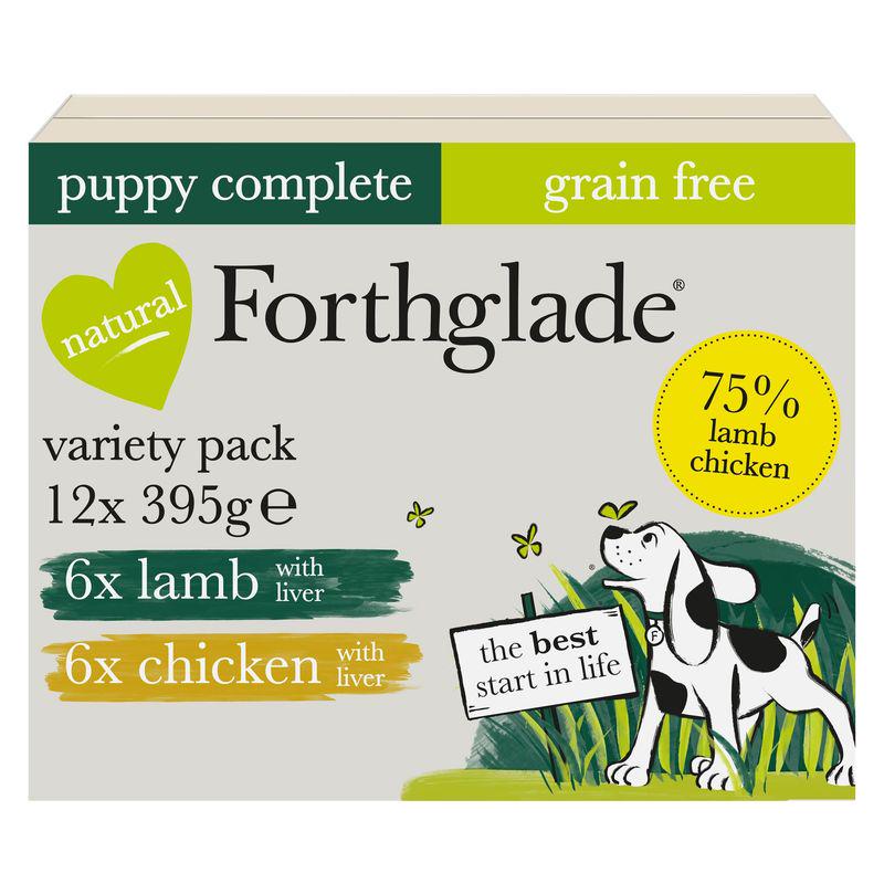 Forthglade Complete Meal Grain Free Puppy Dog - Lamb and Chicken