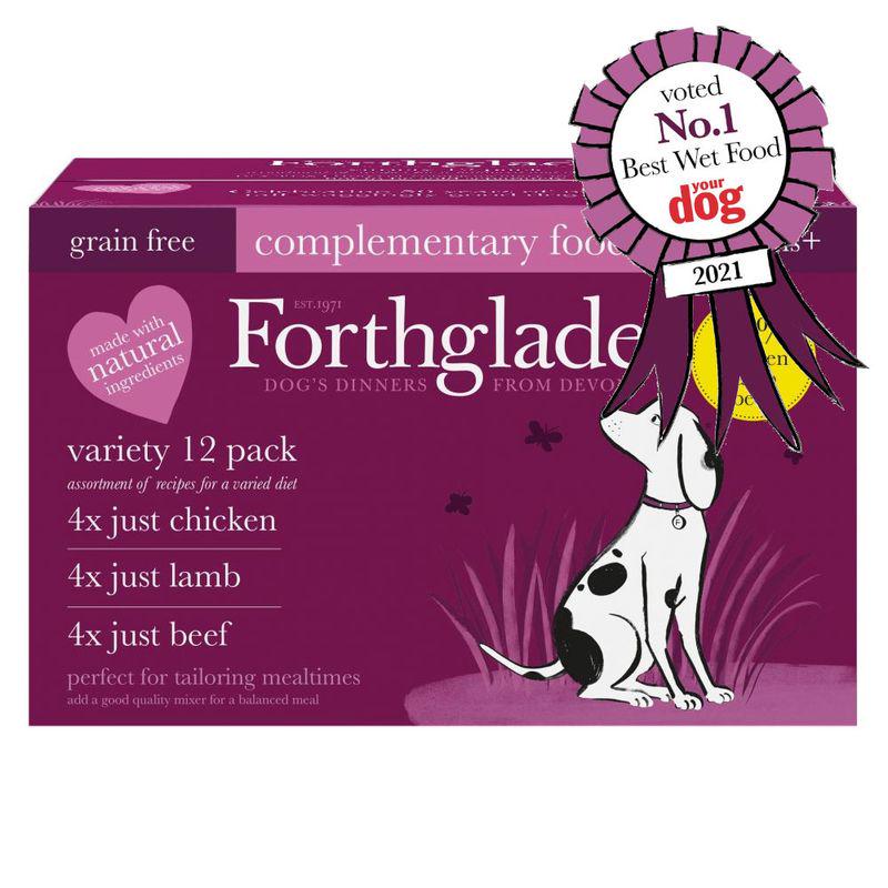 Forthglade Just 90% Grain-Free Dog - Mixed Pack