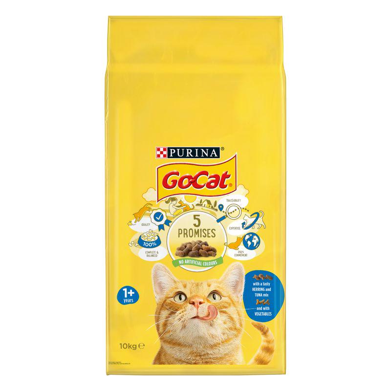 Go-Cat Adult Tuna, Herring and Vegetables