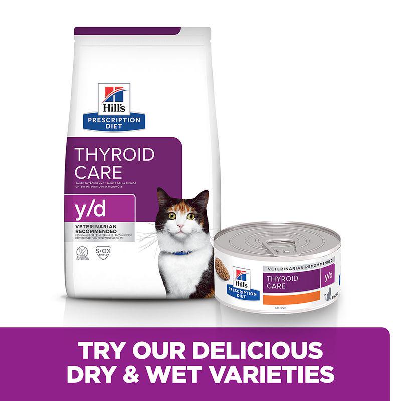 Hill's Prescription Diet Feline y/d Thyroid Care