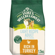 James Wellbeloved Adult Cat Light Hypoallergenic Turkey and Rice