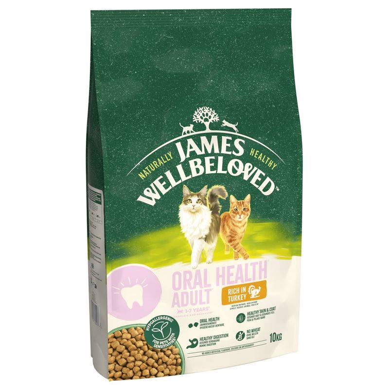James Wellbeloved Adult Cat Oral Health Hypoallergenic Turkey and Rice
