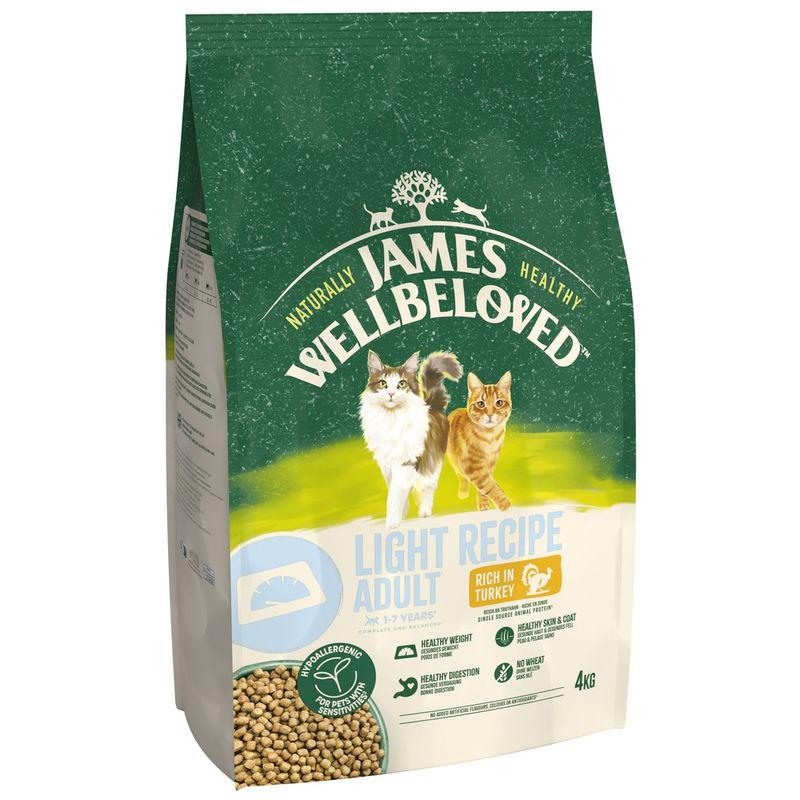 James Wellbeloved Adult Cat Light Hypoallergenic Turkey and Rice