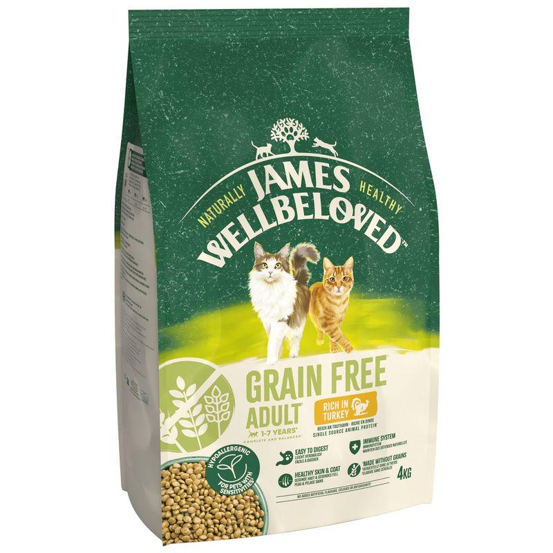 James Wellbeloved Grain Free Adult Cat Hypoallergenic Turkey