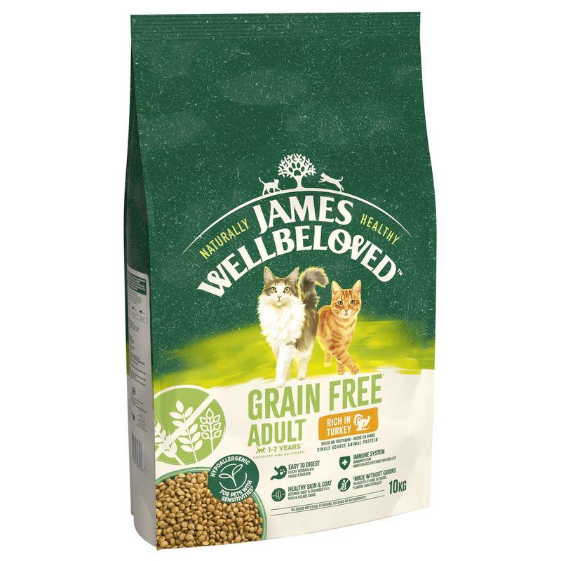 James Wellbeloved Grain Free Adult Cat Hypoallergenic Turkey