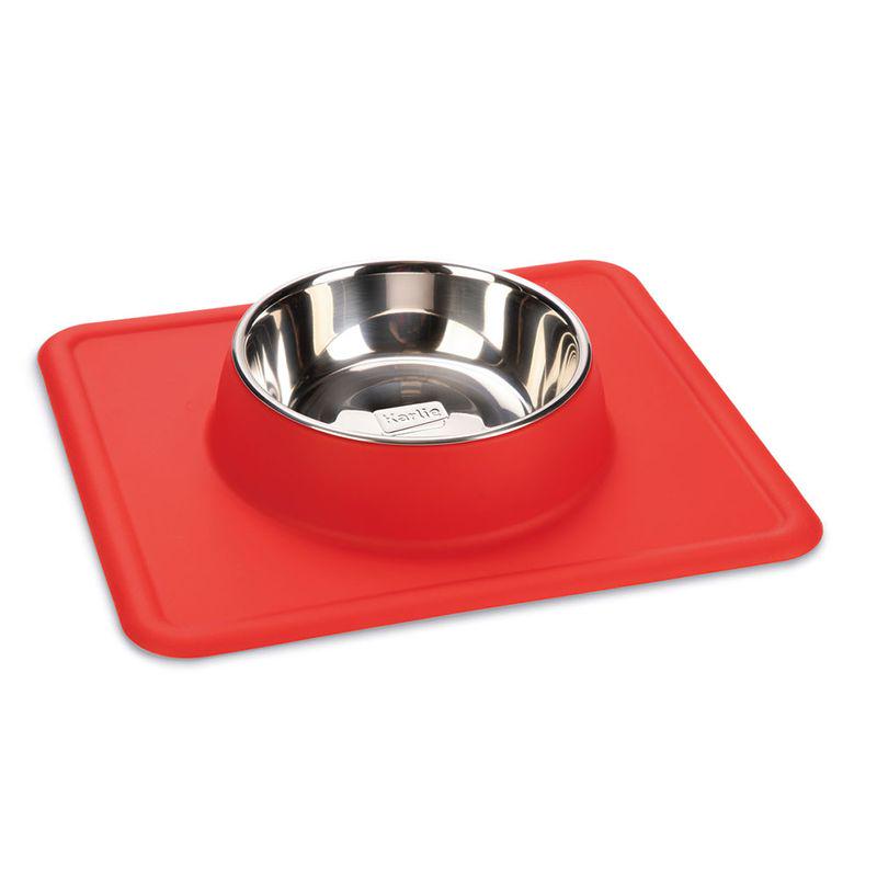 Karlie Stainless Steel Silicone Dex Dog Bowl
