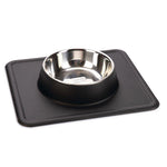 Load image into Gallery viewer, Karlie Stainless Steel Silicone Dex Dog Bowl
