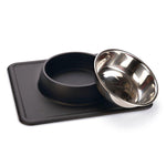 Load image into Gallery viewer, Karlie Stainless Steel Silicone Dex Dog Bowl
