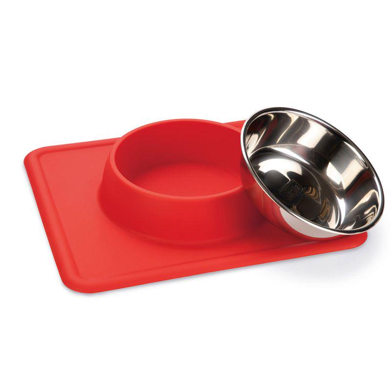 Karlie Stainless Steel Silicone Dex Dog Bowl