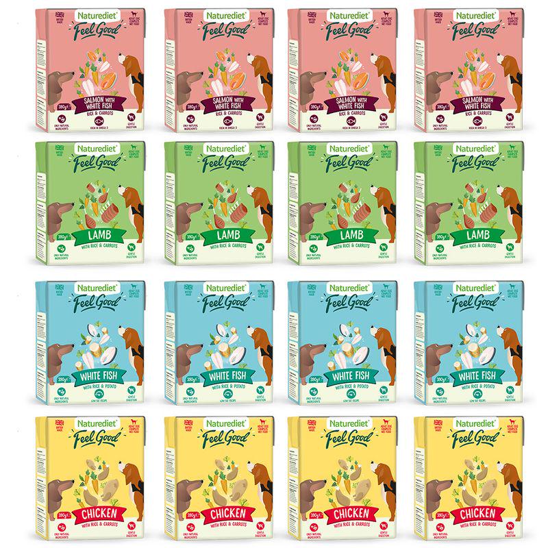 Naturediet Feel Good Adult - Meat and Fish Multipack