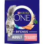 Load image into Gallery viewer, PURINA ONE Adult Salmon and Whole Grains Dry Cat Food
