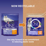 Load image into Gallery viewer, PURINA ONE Coat and Hairball Chicken and Whole Grains Dry Cat Food
