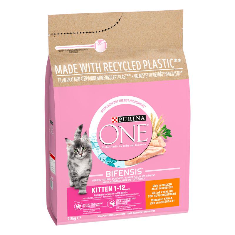PURINA ONE Junior / Kitten Chicken and Whole Grains Dry Cat Food