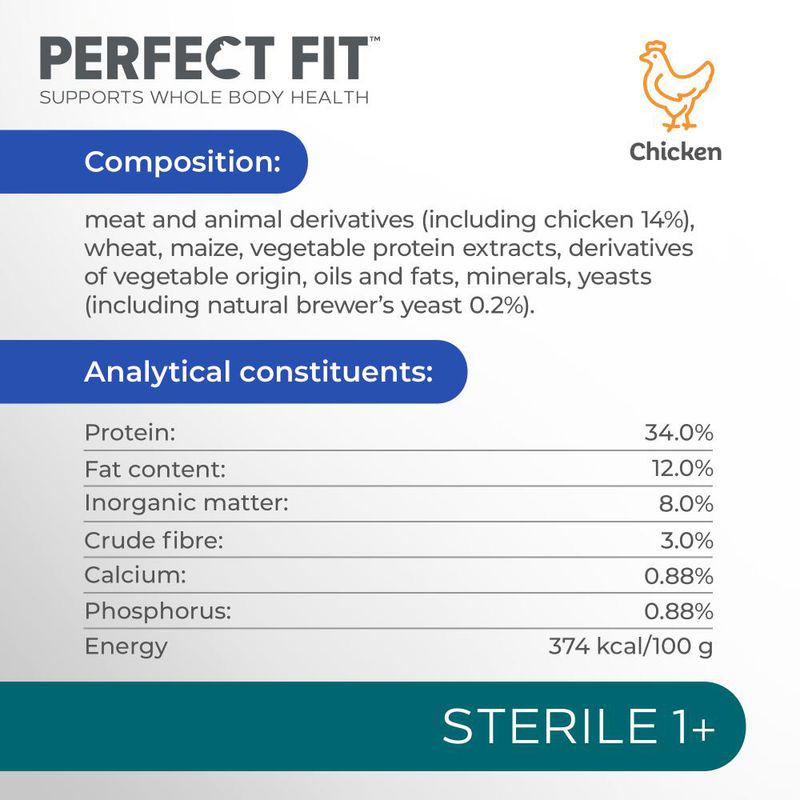 Perfect Fit Sterile 1+ Rich in Chicken
