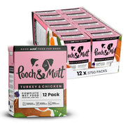 Pooch and Mutt Wet Dog Food - Turkey and Chicken