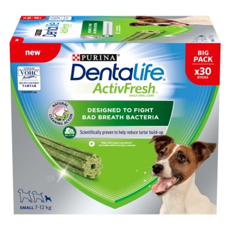 Purina Dentalife ActivFresh Daily Dental Care Snacks for Small Breed Dogs