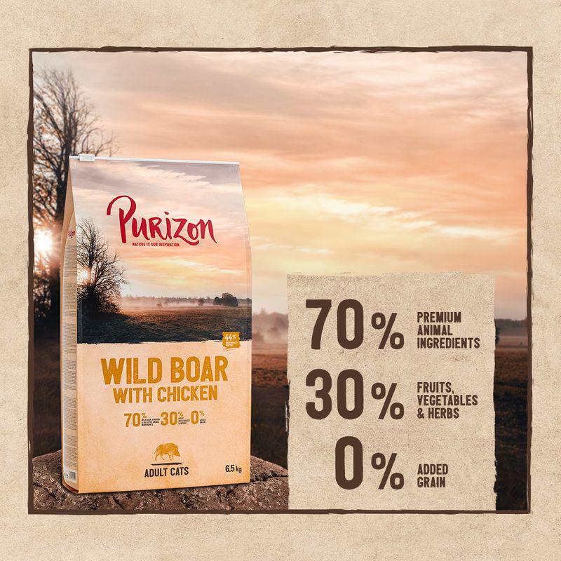 Purizon Adult Grain-Free Wild Boar with Chicken