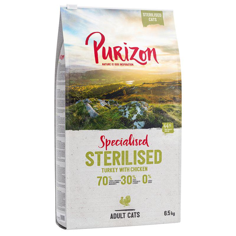 Purizon Adult Sterilised Grain-Free Turkey and Chicken