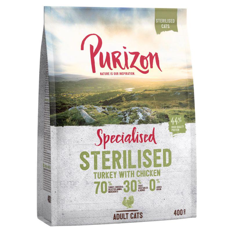 Purizon Adult Sterilised Grain-Free Turkey and Chicken