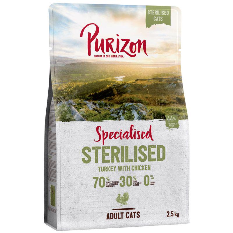 Purizon Adult Sterilised Grain-Free Turkey and Chicken