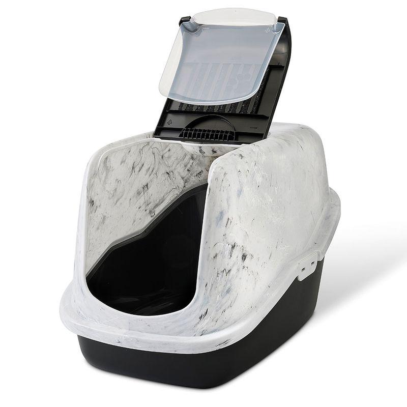 Savic cat litter box Nestor Marble