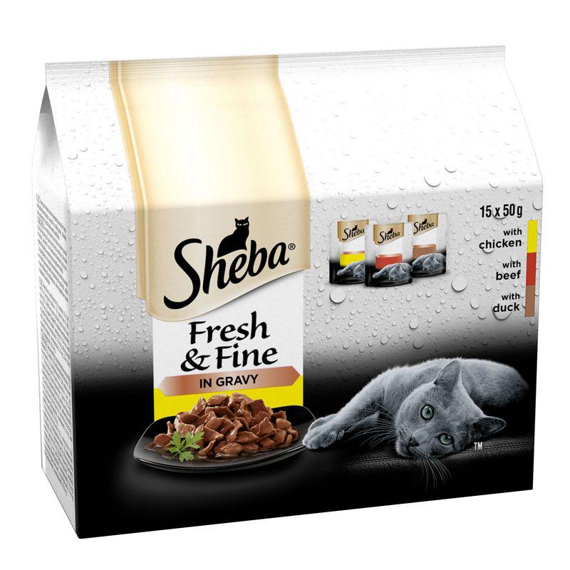 Sheba Fresh & Fine in Gravy Mini 

