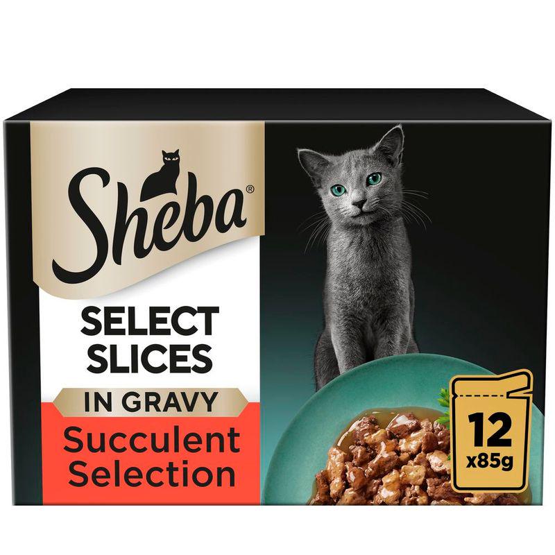 Sheba Pouches Select Slices Succulent Selection