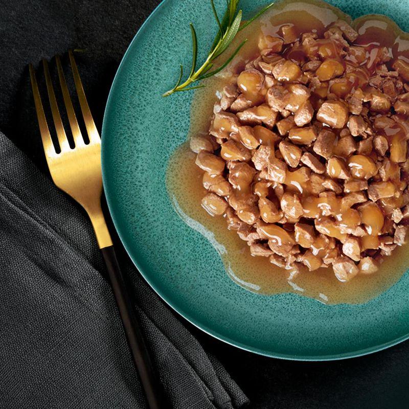 Front view of Sheba Sauce Collection tray packaging

