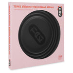 Load image into Gallery viewer, TIAKI Black Silicone Travel Bowl

