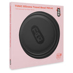 Load image into Gallery viewer, TIAKI Black Silicone Travel Bowl
