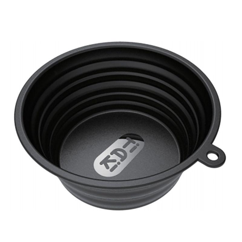 TIAKI Black Silicone Travel Bowl