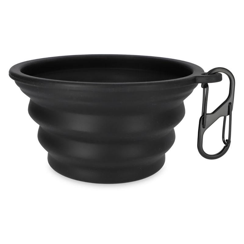 TIAKI Black Silicone Travel Bowl