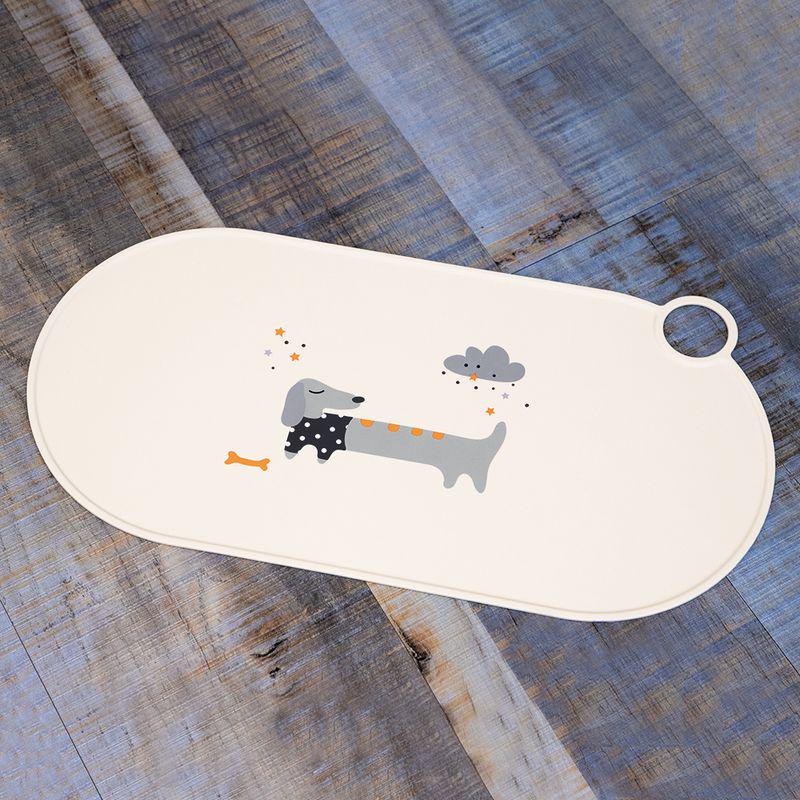TIAKI Silicone Bowl Mat Aston Dachshund