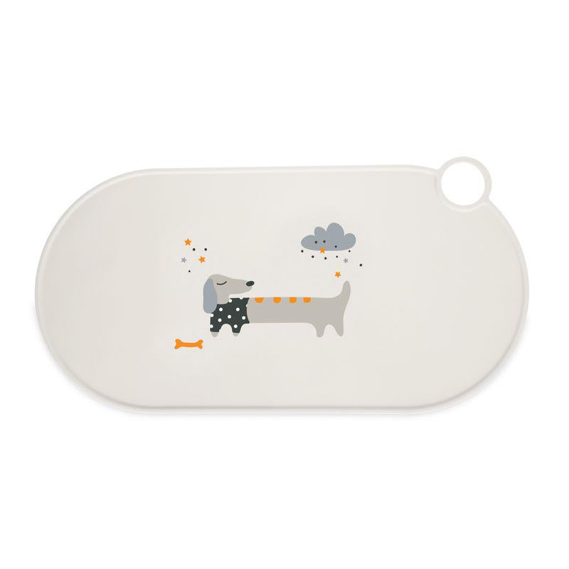 TIAKI Silicone Bowl Mat Aston Dachshund