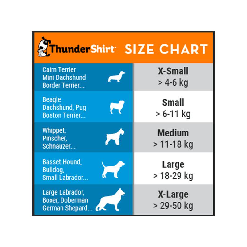 ThunderShirt Dog Anxiety Vest - Grey