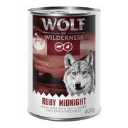 Wolf of Wilderness Adult 6 x 400g - Red Meat