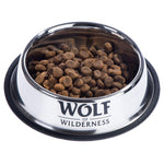 Load image into Gallery viewer, Wolf of Wilderness Stainless Steel Non-Slip Dog Bowl
