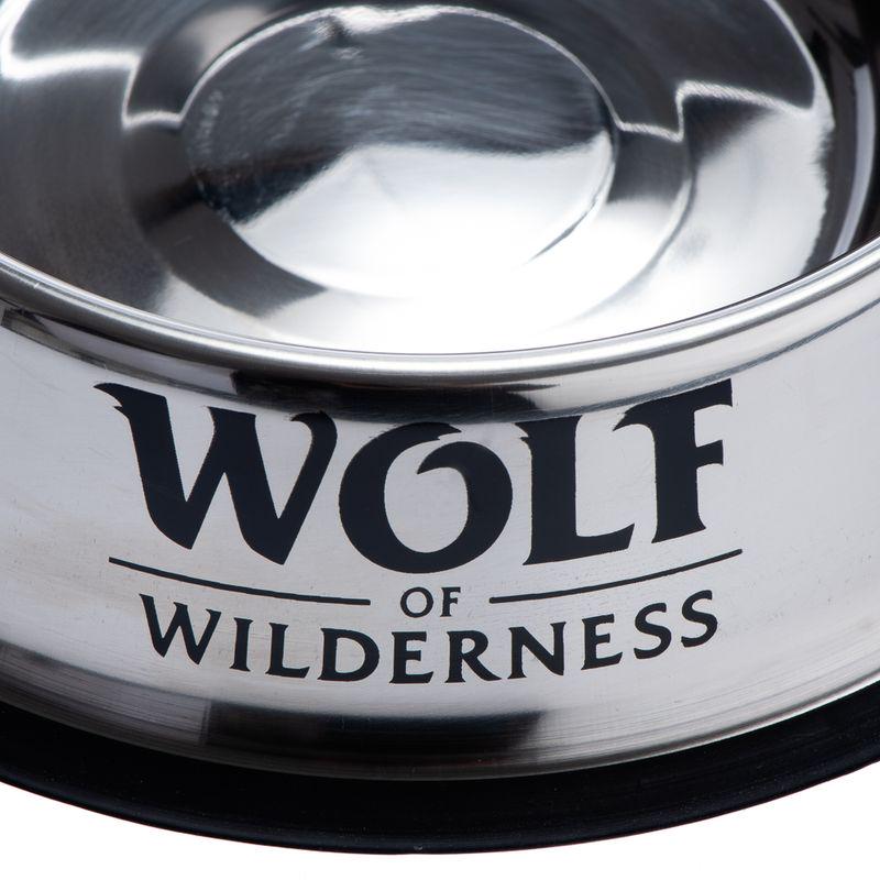 Wolf of Wilderness Stainless Steel Non-Slip Dog Bowl