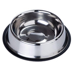 Load image into Gallery viewer, Wolf of Wilderness Stainless Steel Non-Slip Dog Bowl
