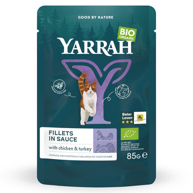 Yarrah Organic Fillets in Sauce with chicken and turkey