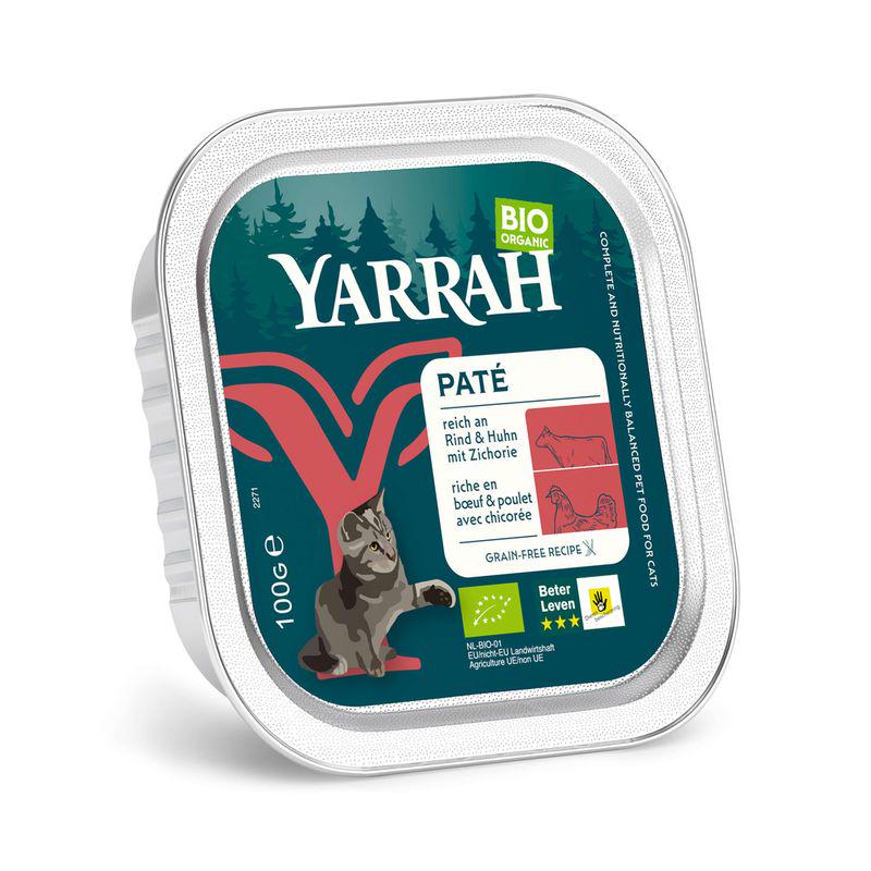Yarrah Organic Pâté  Wet cat food

