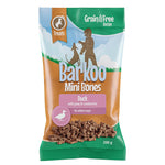 Load image into Gallery viewer, Barkoo Mini Bones dog treat package on a white background
