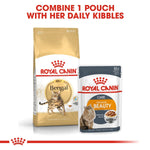 Load image into Gallery viewer, Two Royal Canin cat food packages on a white background with text.

