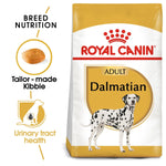 Load image into Gallery viewer, Royal Canin Dalmatian dog food package with branding and product features.
