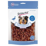 Load image into Gallery viewer, Package of Dokas Entenbrust dog treats with a dog and duck illustration on a white background
