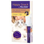Load image into Gallery viewer, Feliway Happy Snack packaging with a cat and person on a white background
